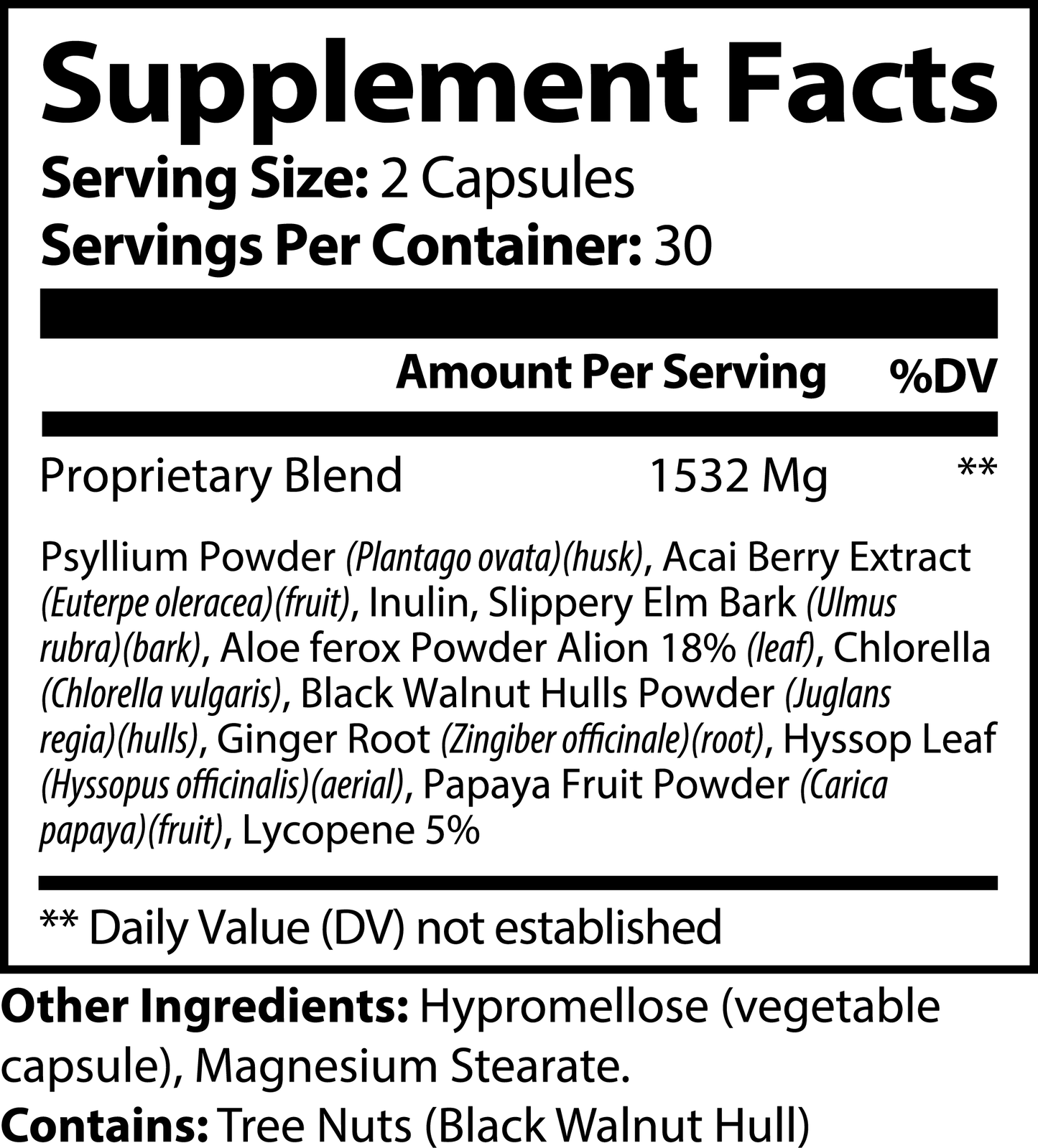 Amazon Cleanse (Acai detox)