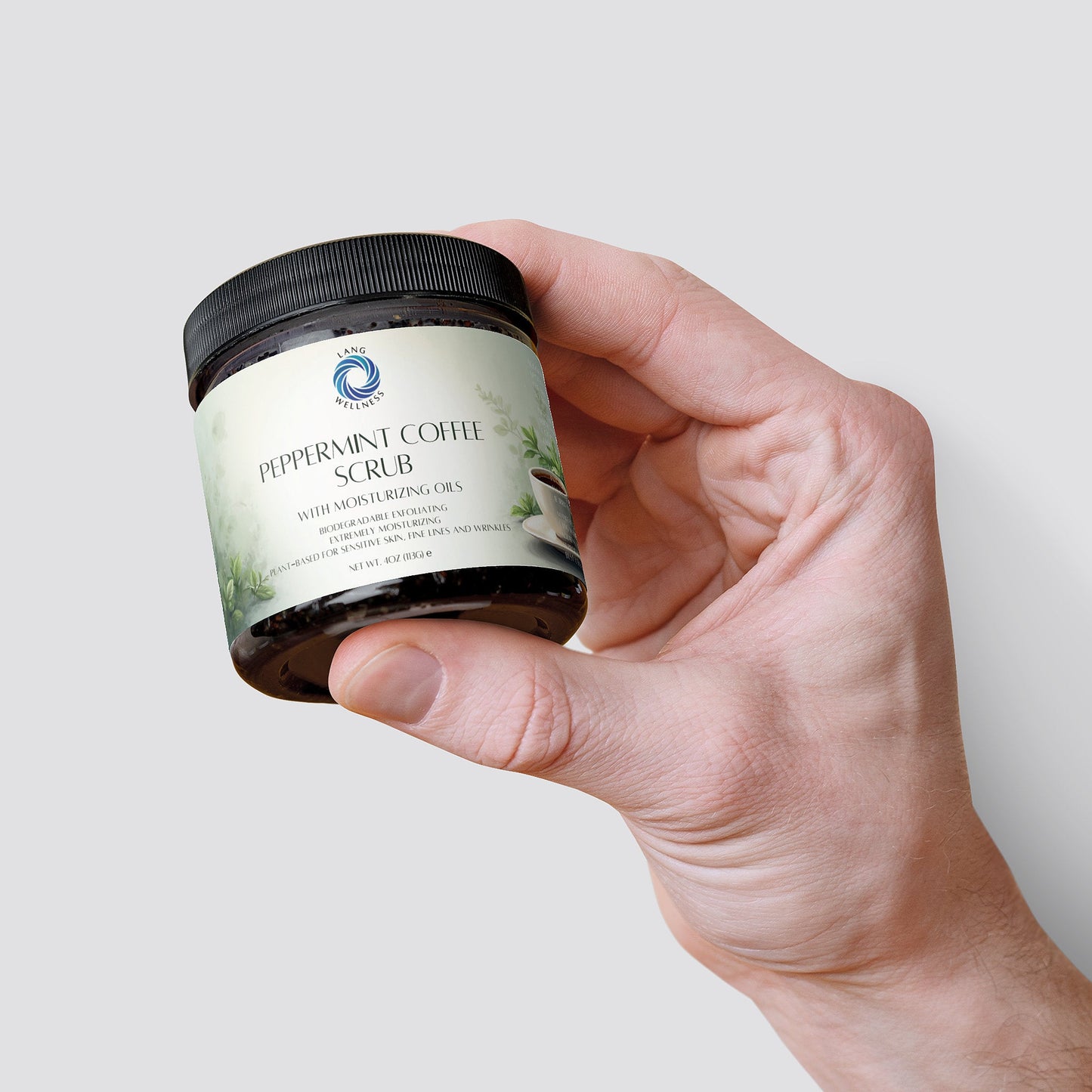 Peppermint Coffee Scrub