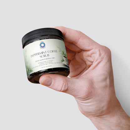 Peppermint Coffee Scrub