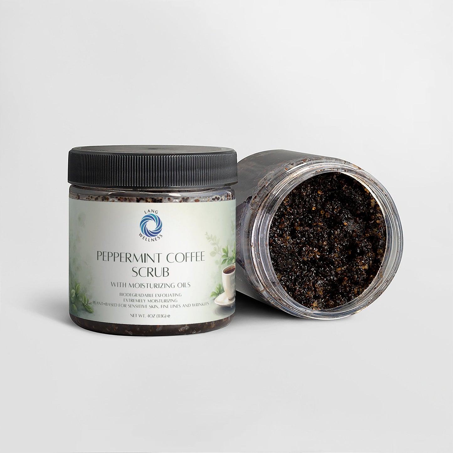 Peppermint Coffee Scrub