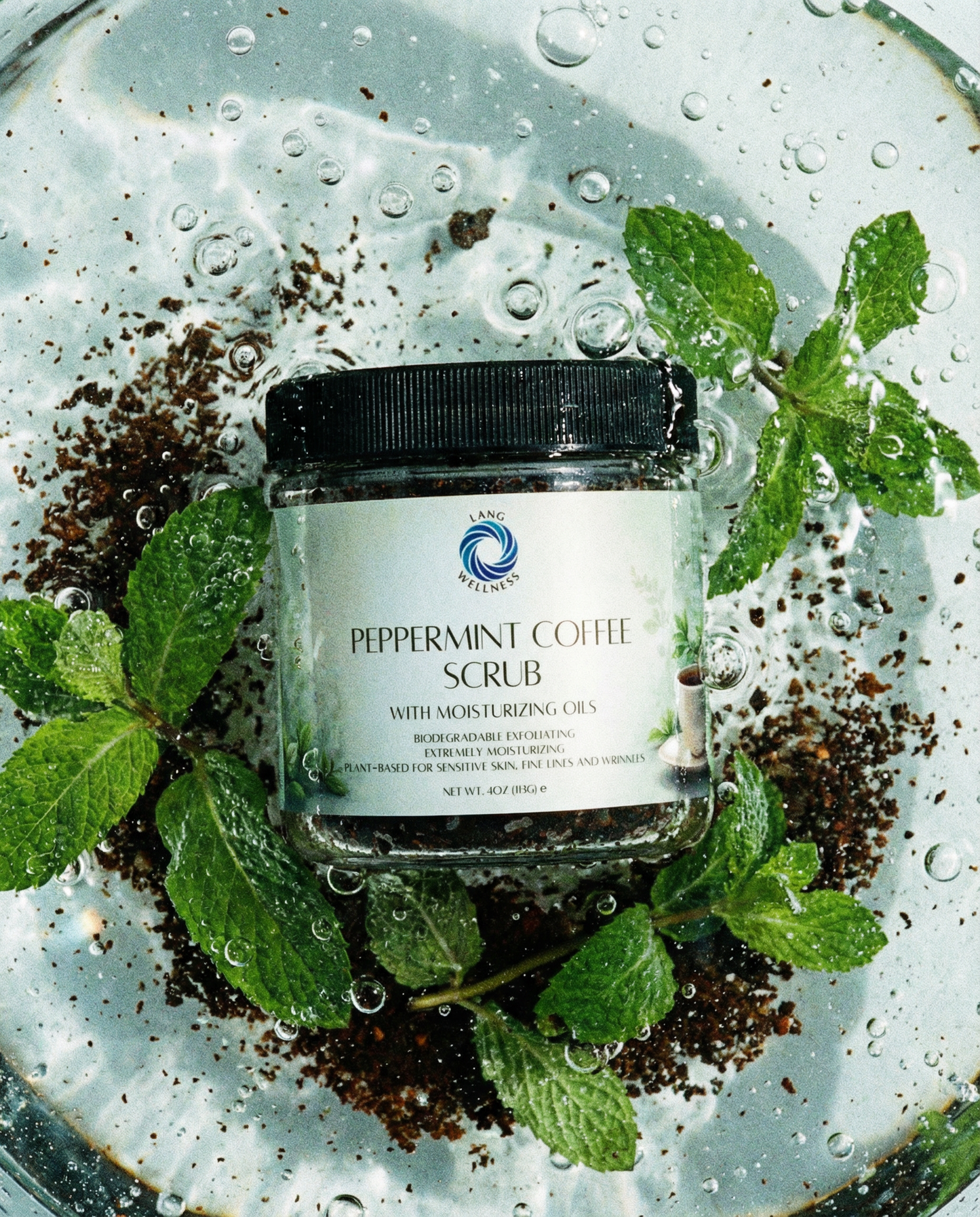 Peppermint Coffee Scrub